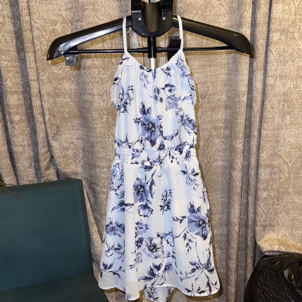 Children's Place - Floral Halter Dress